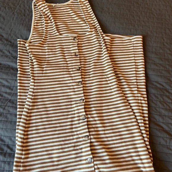 Sezane Fabiola Striped Dress S - Picture 1 of 6